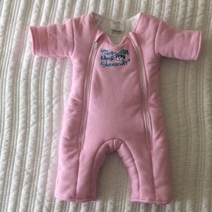 Pink Merlin Magic Sleep Suit